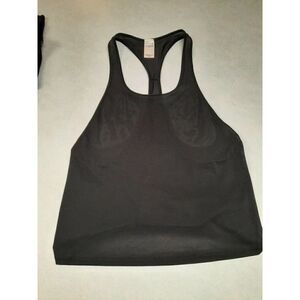 Victoria Sport VSX Women's Sleeveless Tank Top Black Racer Mesh Back Small